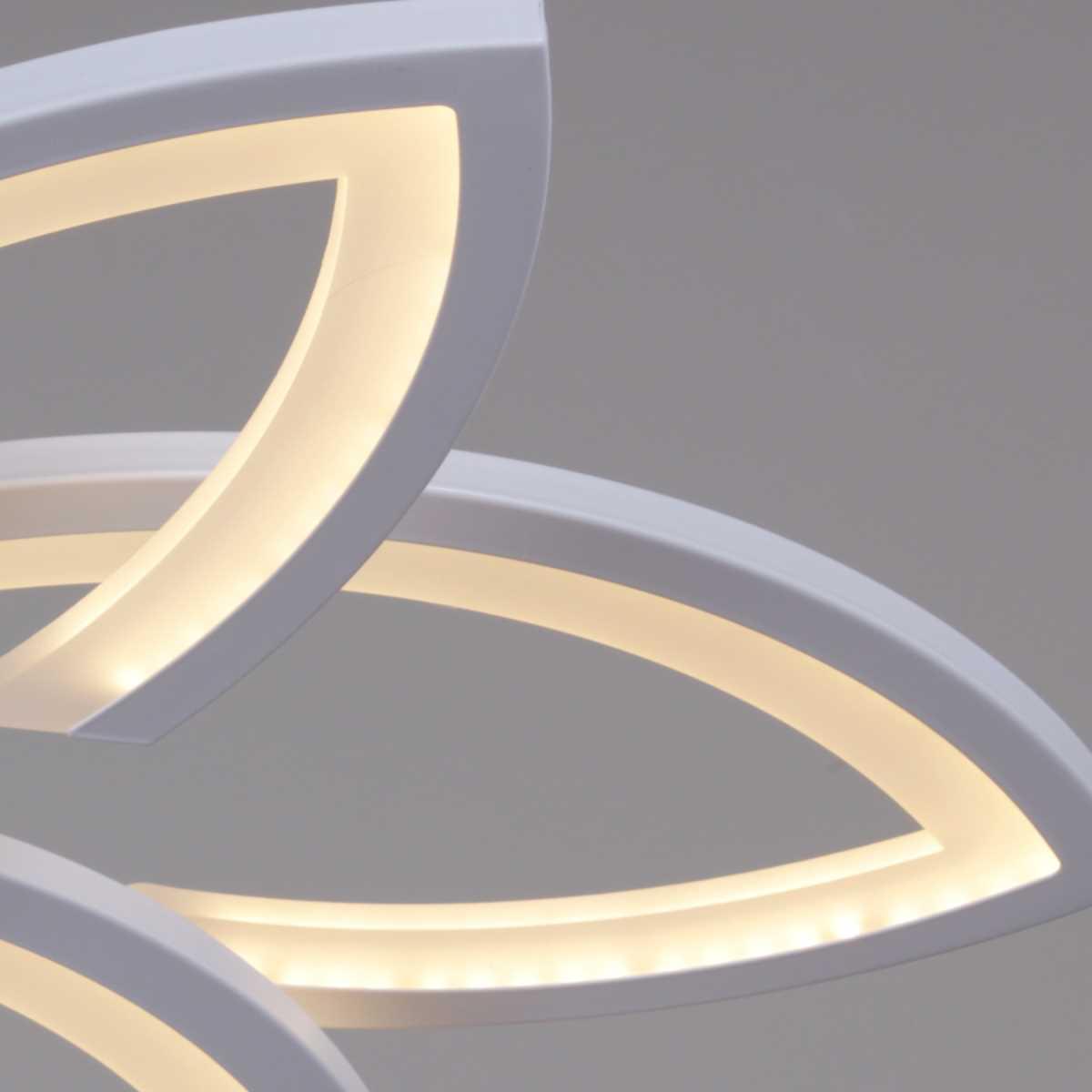 Светильник потолочный Reluce 54090-0.3-3+3 WH