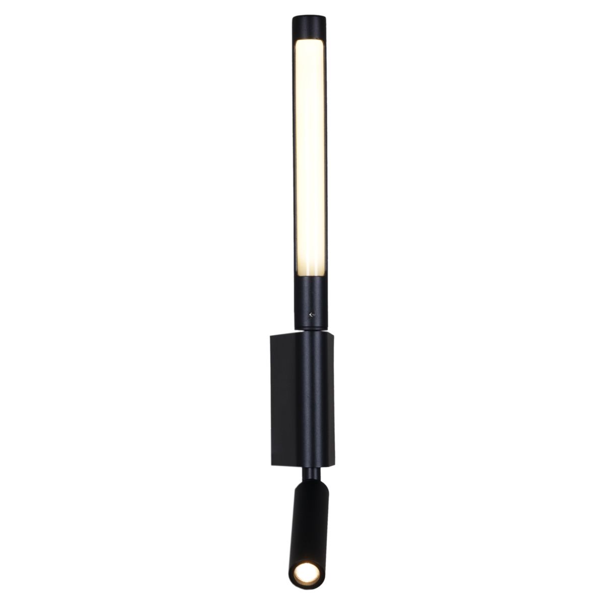 Настенный светодиодный светильник Reluce 86209-9.2-001KT LED3W+6W BK