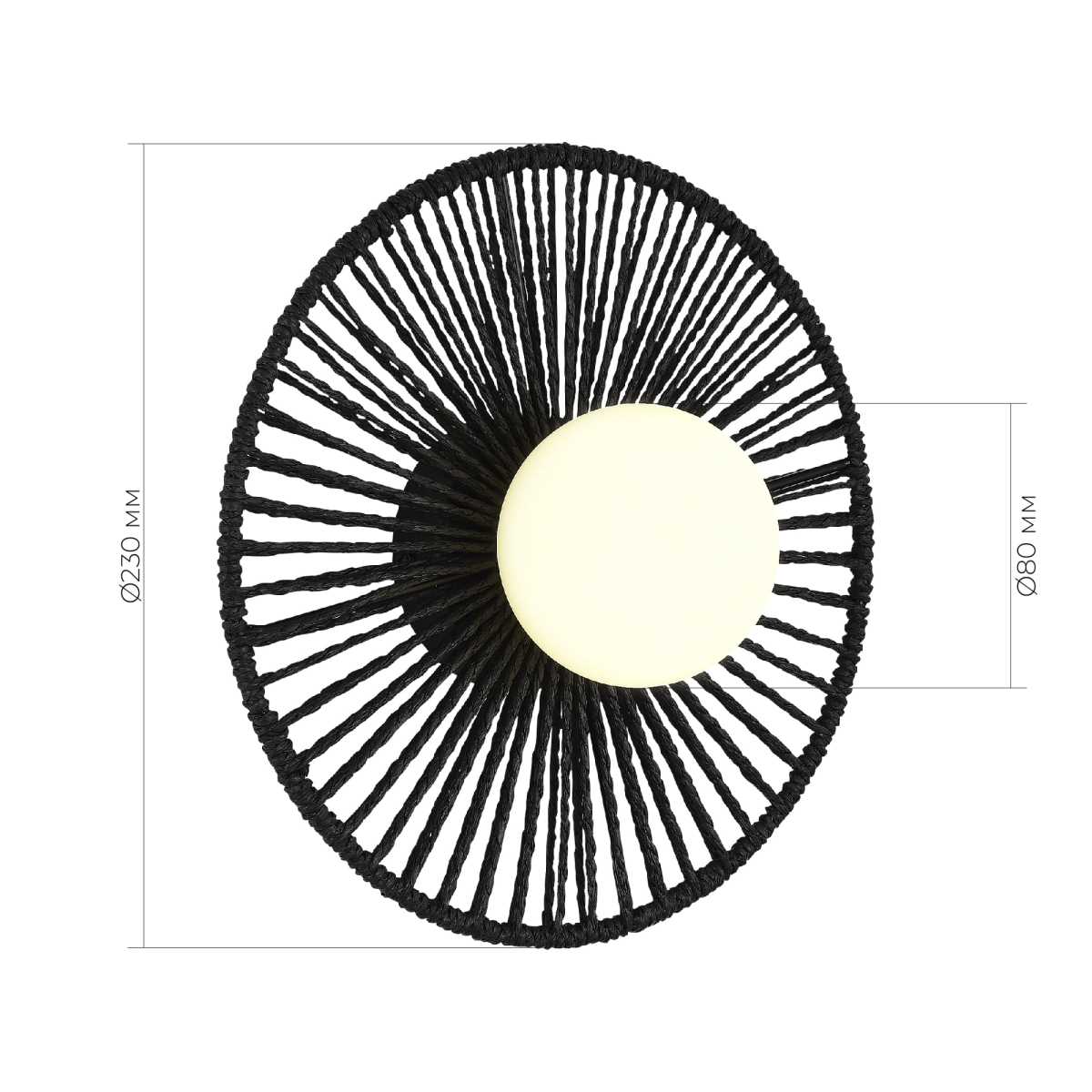 Настенный светильник Evoluce LOOM SLE6022-401-01