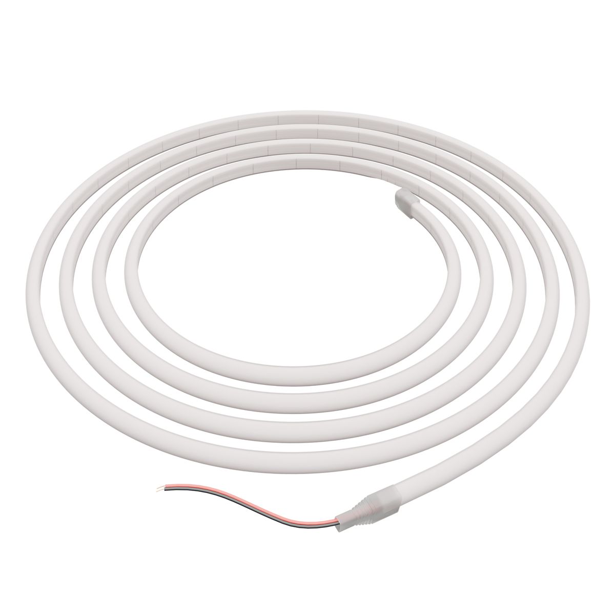 Светодиодная влагозащищенная лента для бани и сауны OGM 14,4W/m 180LED/m 2835SMD холодный белый 5M LSE-299