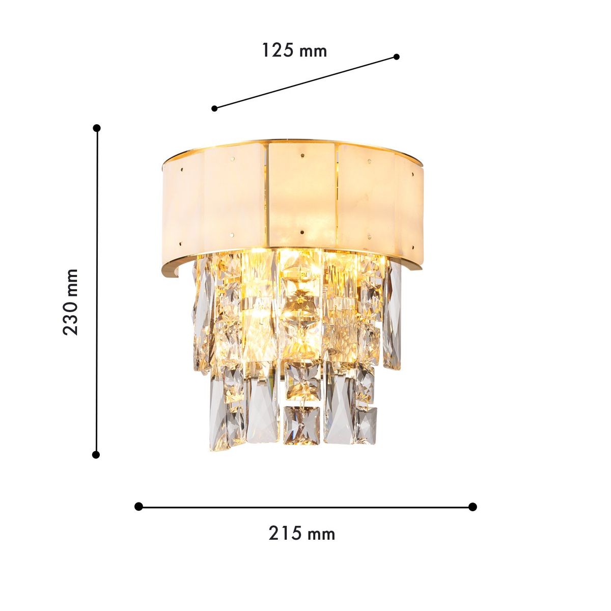 Настенный светильник Favourite Raffinato 4783-2W