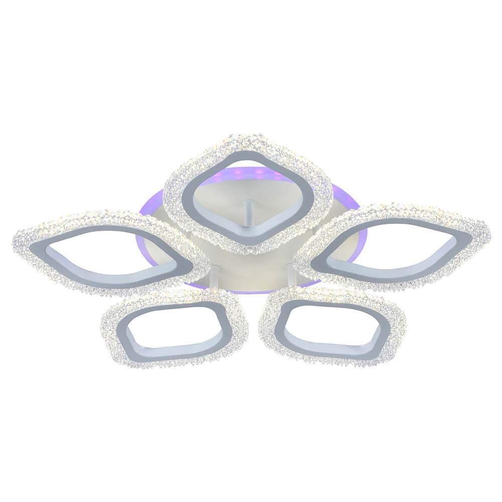 Потолочная светодиодная люстра Profit Light 8018/5 WHT