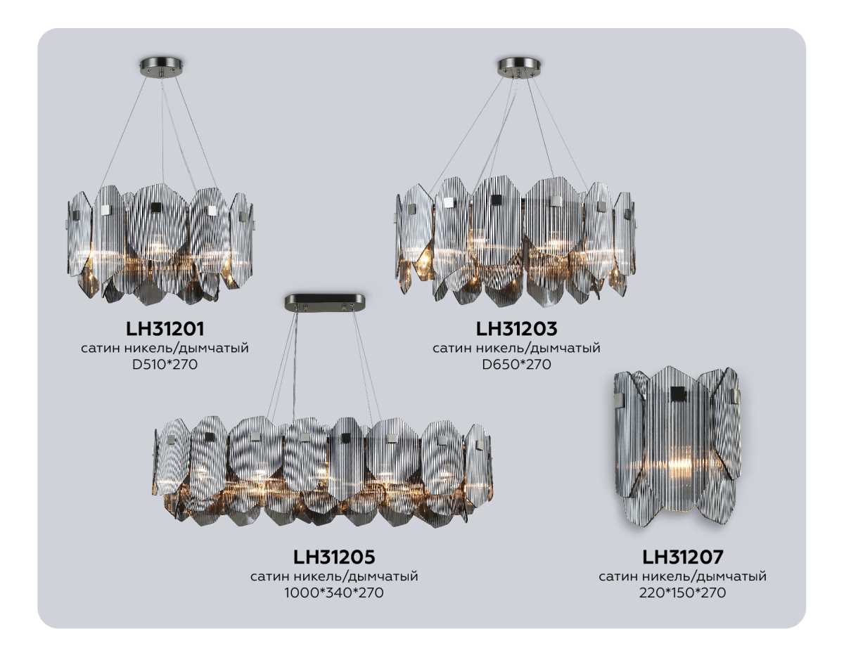 Настенный светильник Ambrella light High light LH31207