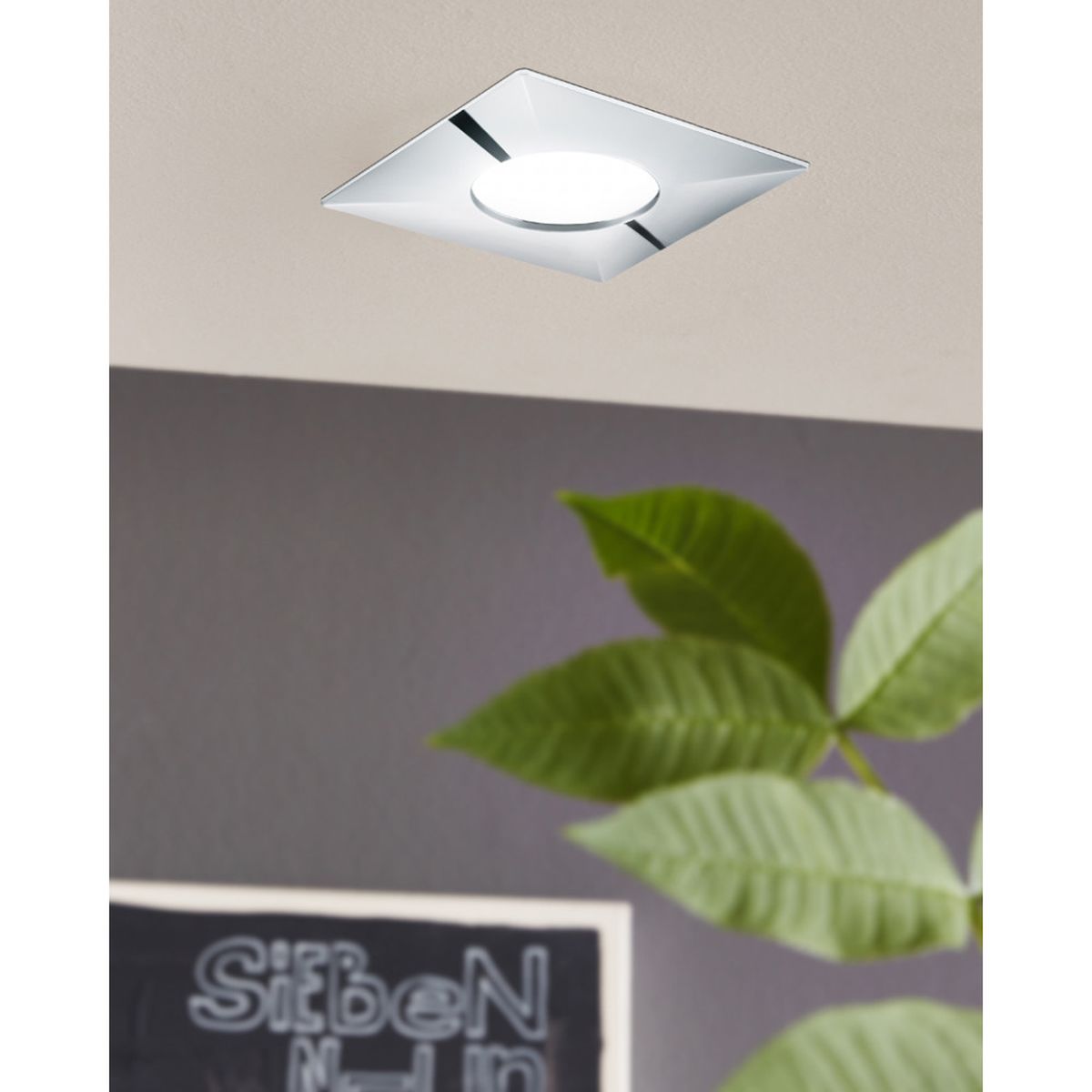 Встраиваемый светодиодный светильник Eglo Pineda 95798