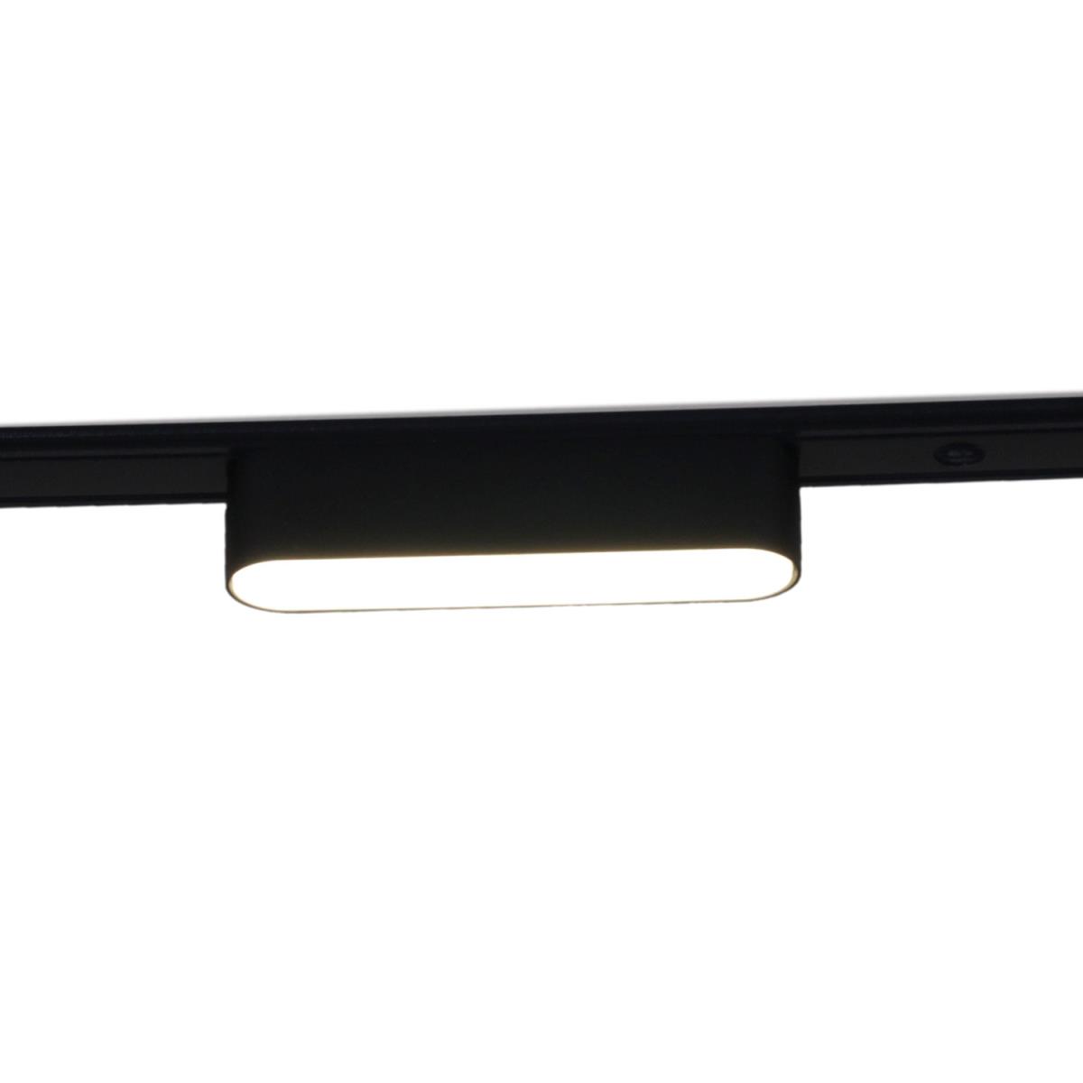 Трековый светодиодный светильник Reluce 13001-9.3-001UR magnetic LED6W BK