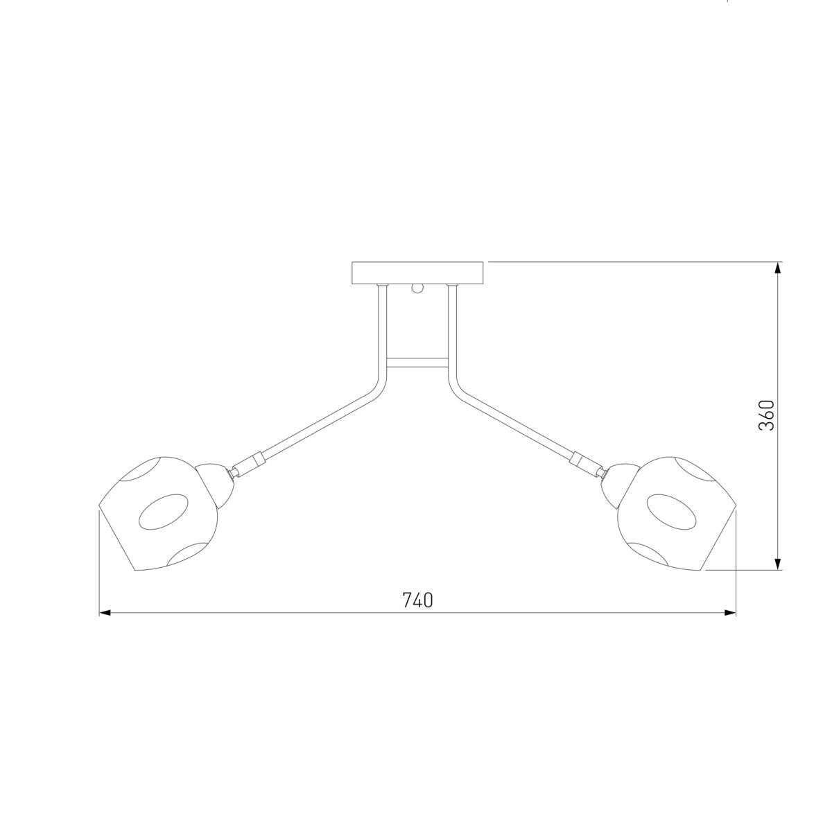 Потолочная люстра Eurosvet Marci 30164/8 хром