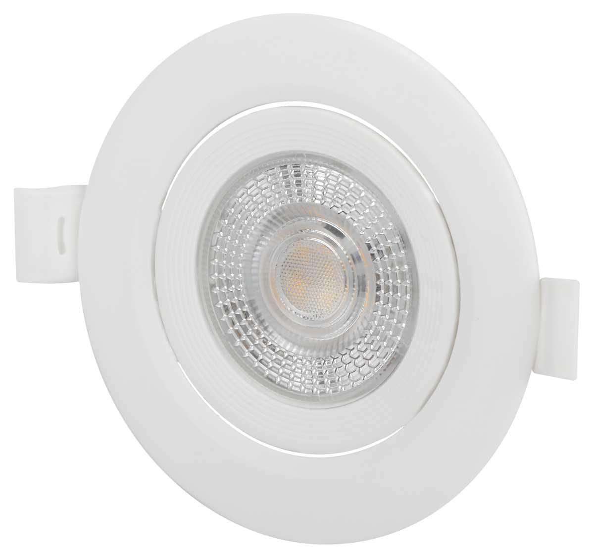 Светильник светодиодный встраиваемый ЭРА KL LED 25A-5 4K WH 5Вт 4000К круглый поворотный белый Б0068192