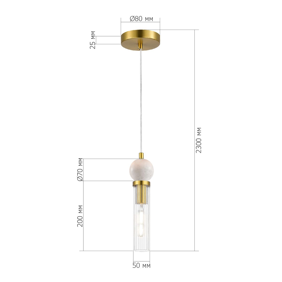 Подвесной светильник ST Luce Medea SL1244.303.01
