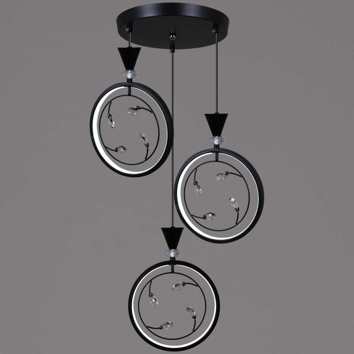 Люстра подвесная Reluce 05476-0.9-03 BK