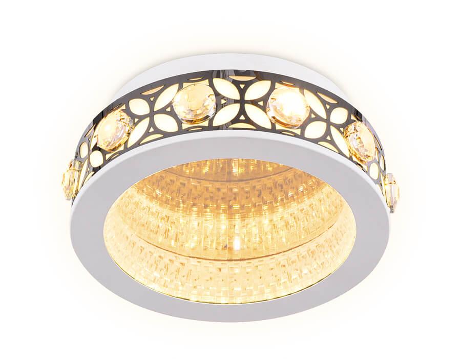 Потолочный светодиодный светильник Ambrella light Ice FA9420