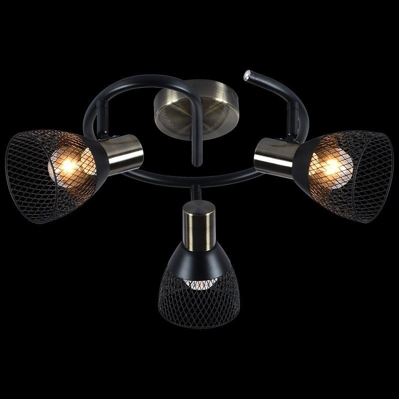 Потолочная люстра Reluce 95965-0.8-03 BK+AB