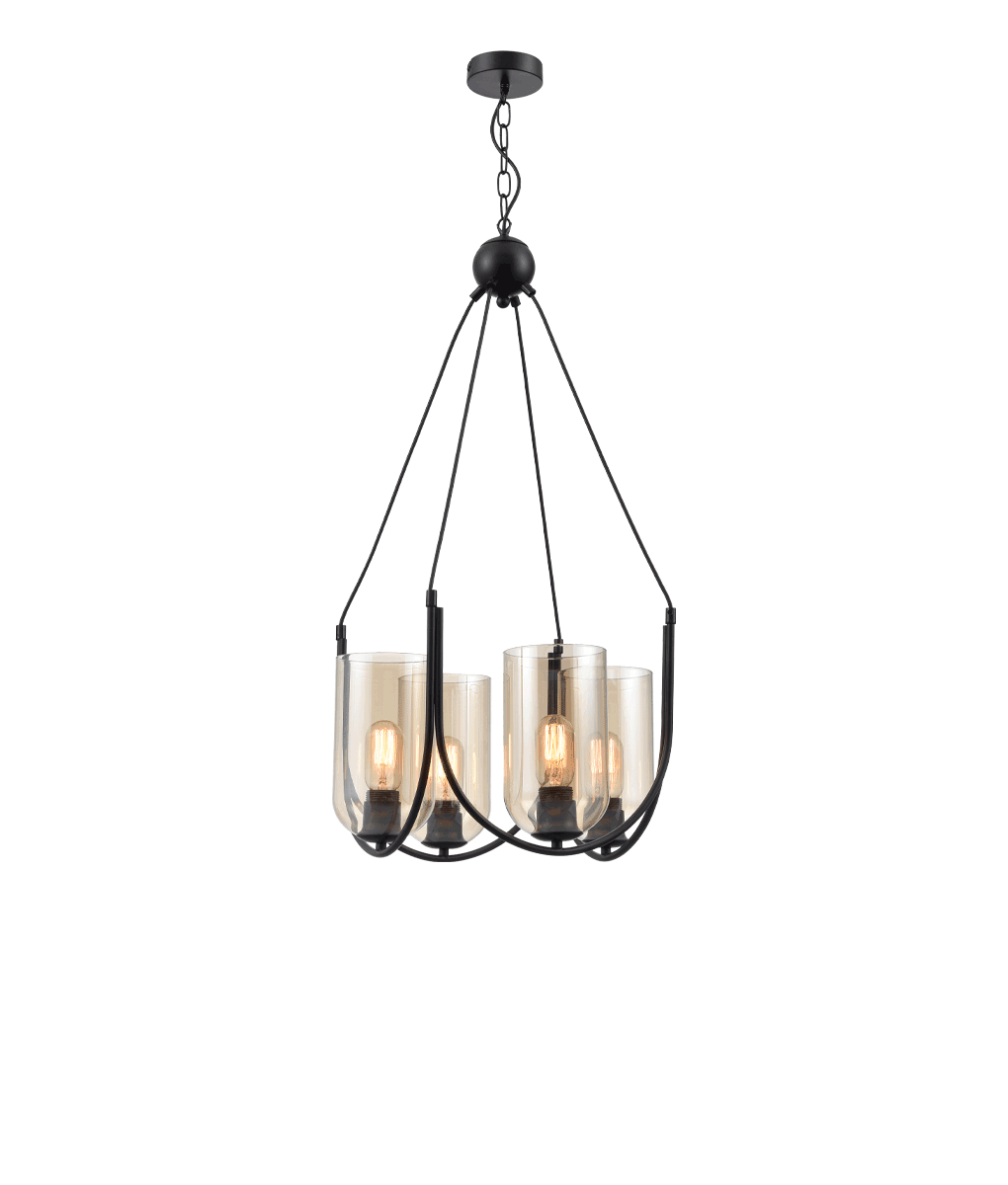 Подвесная люстра Vele Luce Fiamma VL5812P04