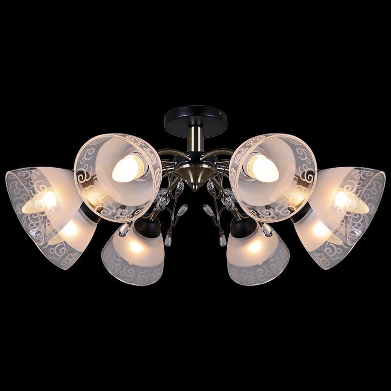Потолочная люстра Illumico IL0287-8CSQ-29 BK AB