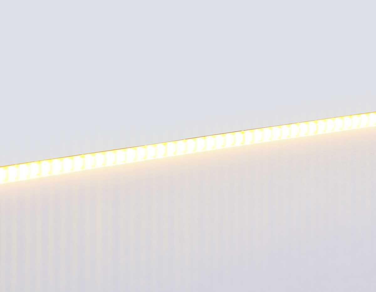 Светодиодная лента Ambrella Light GS4601 COB 384Led/ 7W m/ 24V IP20 3000K/ 5m*3mm*2mm (2 конт.) GS4601