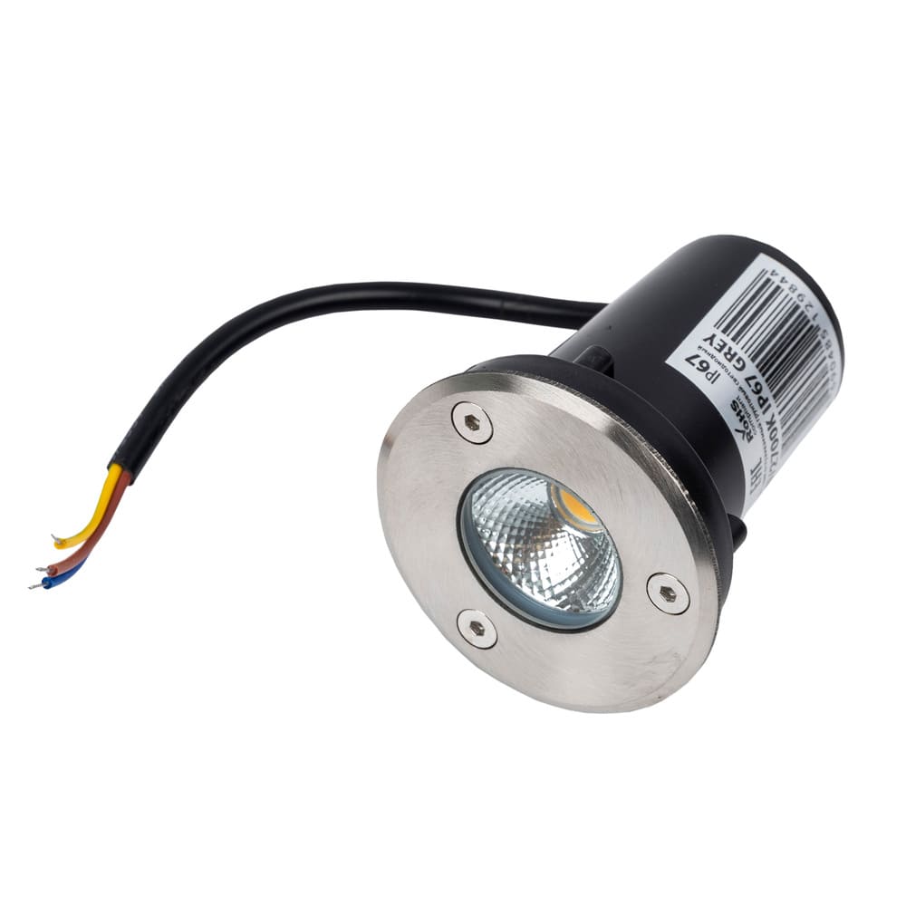 Ландшафтный светодиодный светильник Uniel ULU-B10A-3W/2700K IP67 Grey UL-00006820