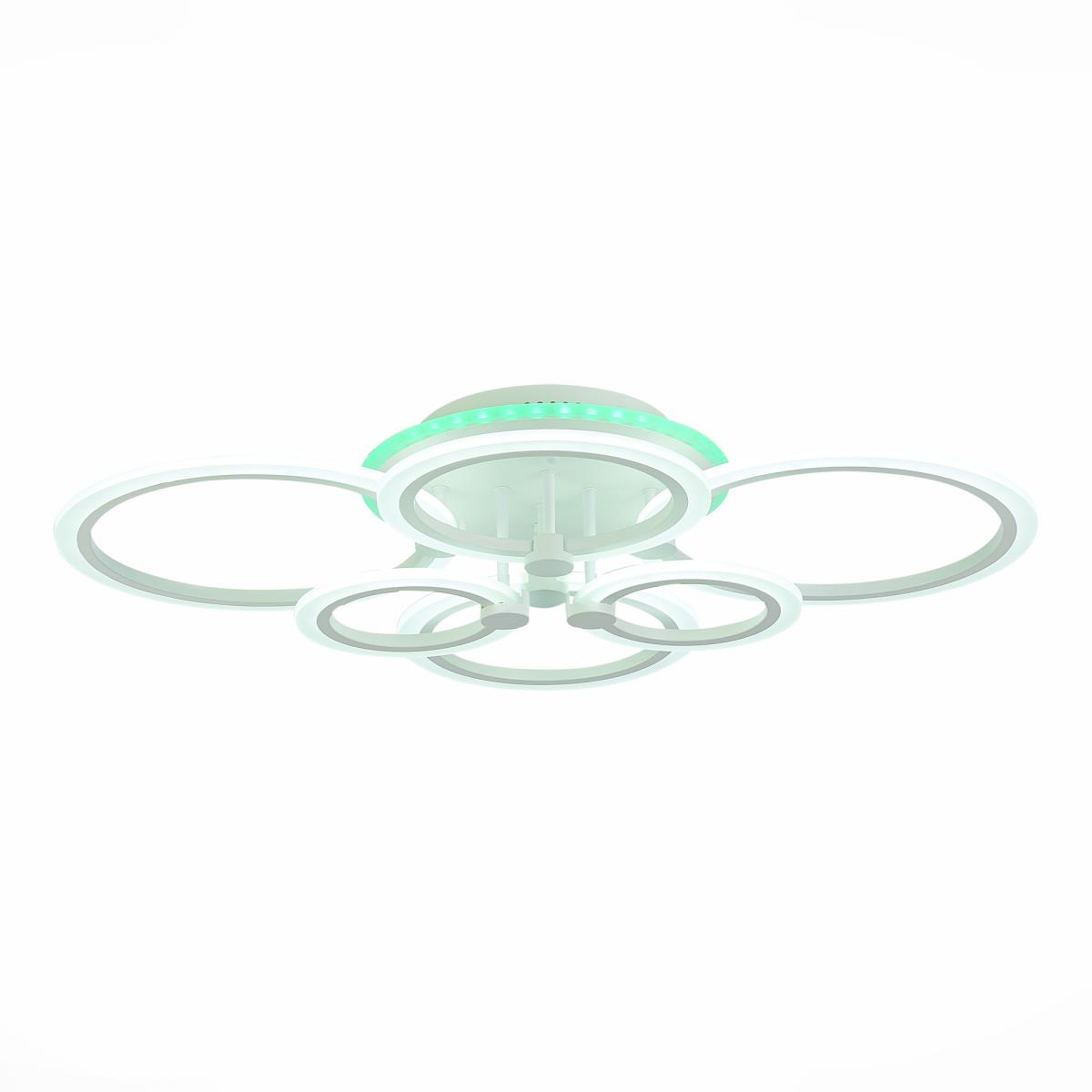 Потолочная светодиодная люстра Evoluce Cerina SLE500552-06RGB