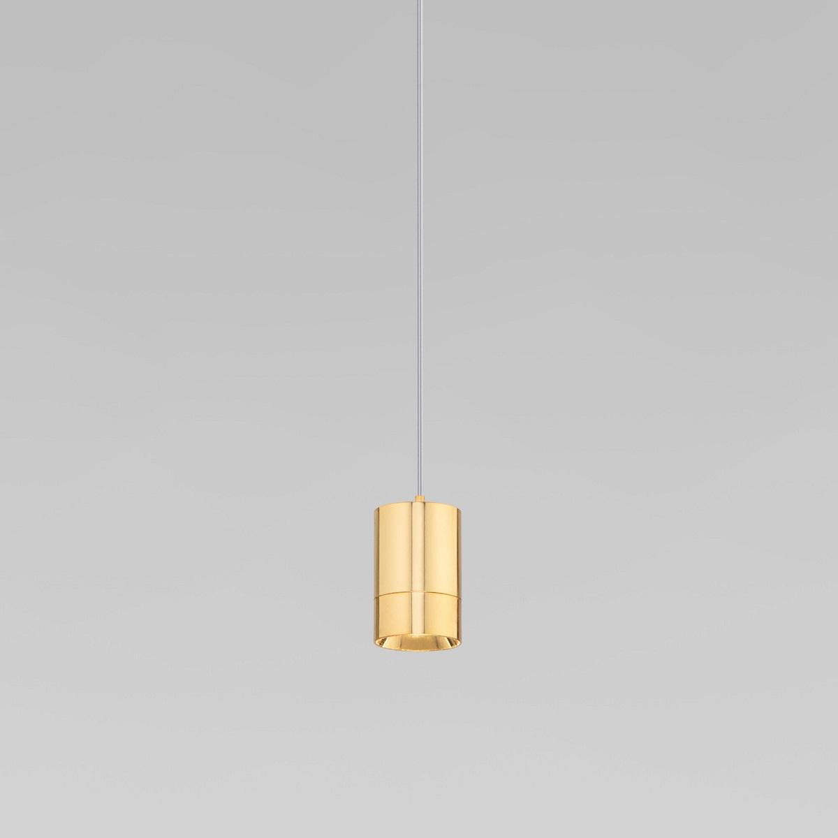 Подвесной светодиодный светильник Eurosvet Piccolo 50248/1 LED золото