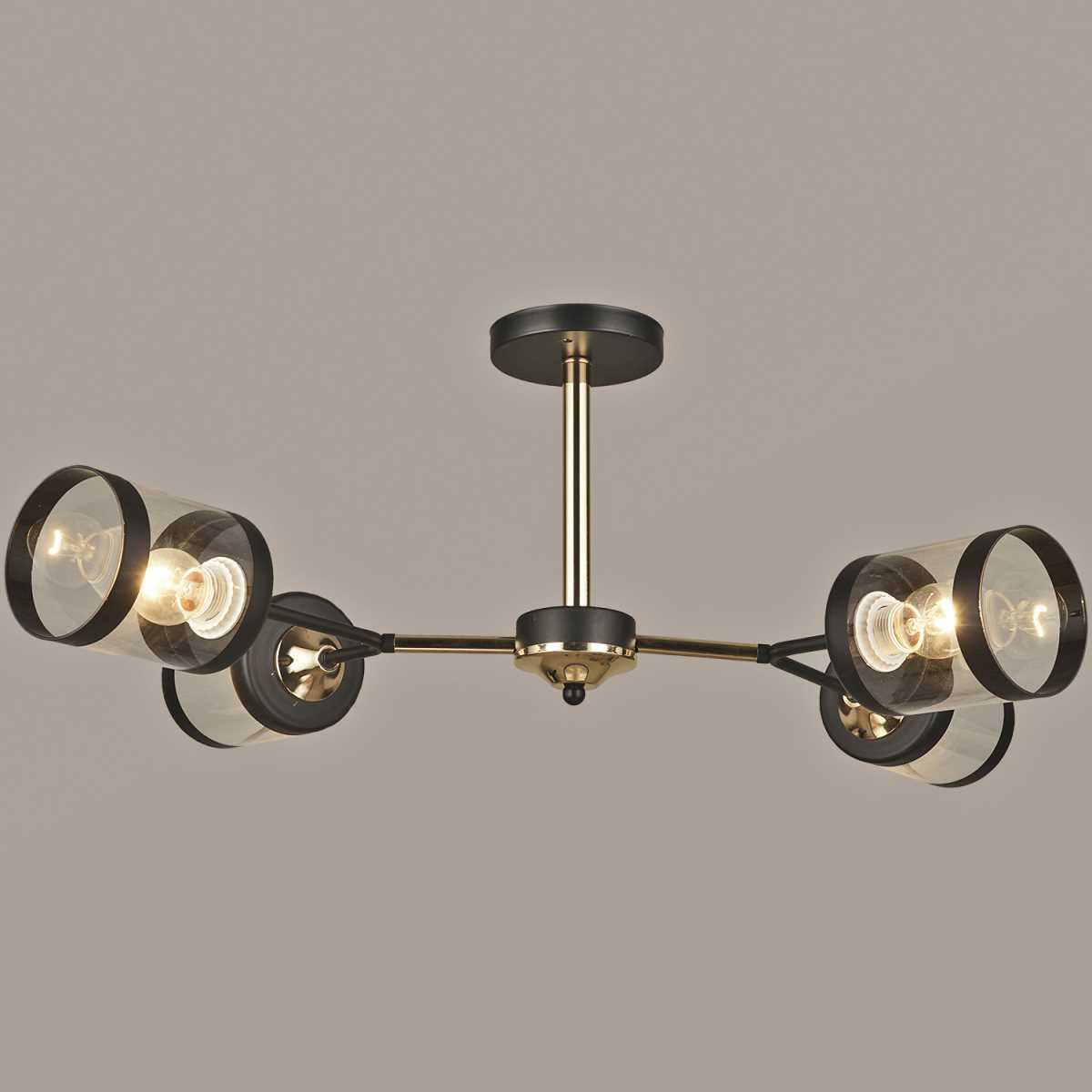 Потолочный светильник Reluce 03592-0.3-04 FGD+BK