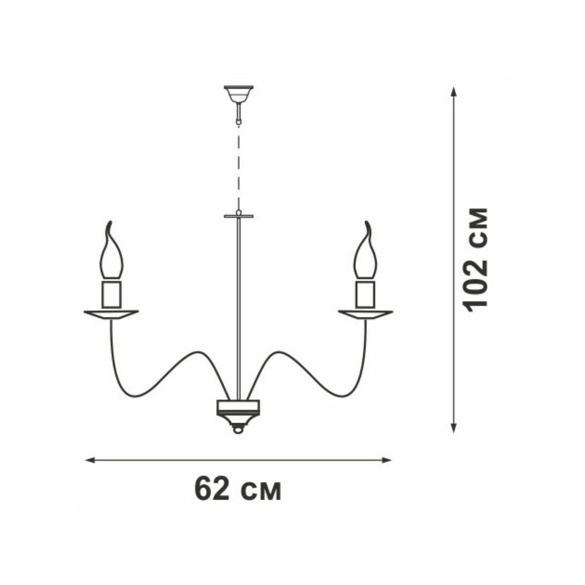 Подвесная люстра Vitaluce V1301-1/8