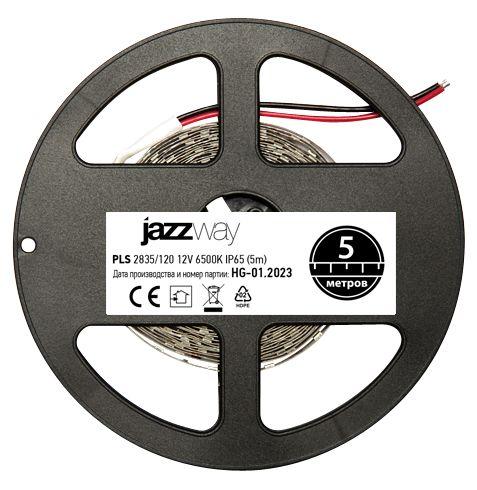 Светодиодная влагозащищенная лента Jazzway 12W/m 120Led/m 2835SMD холодный белый 5M 2859099