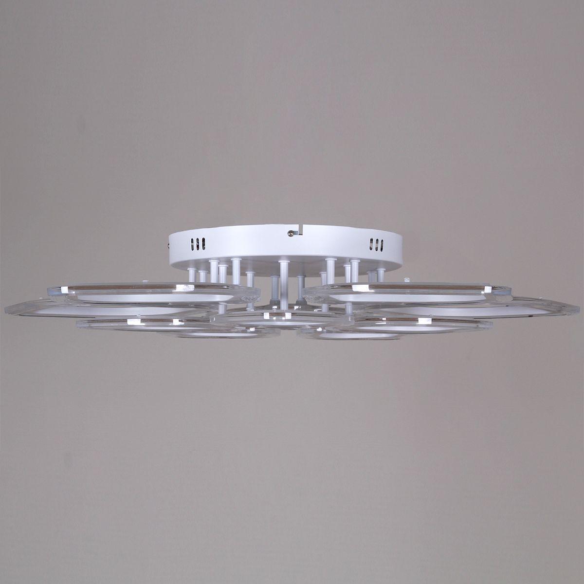 Потолочная светодиодная люстра Reluce 09827-3.3-5+5 WH