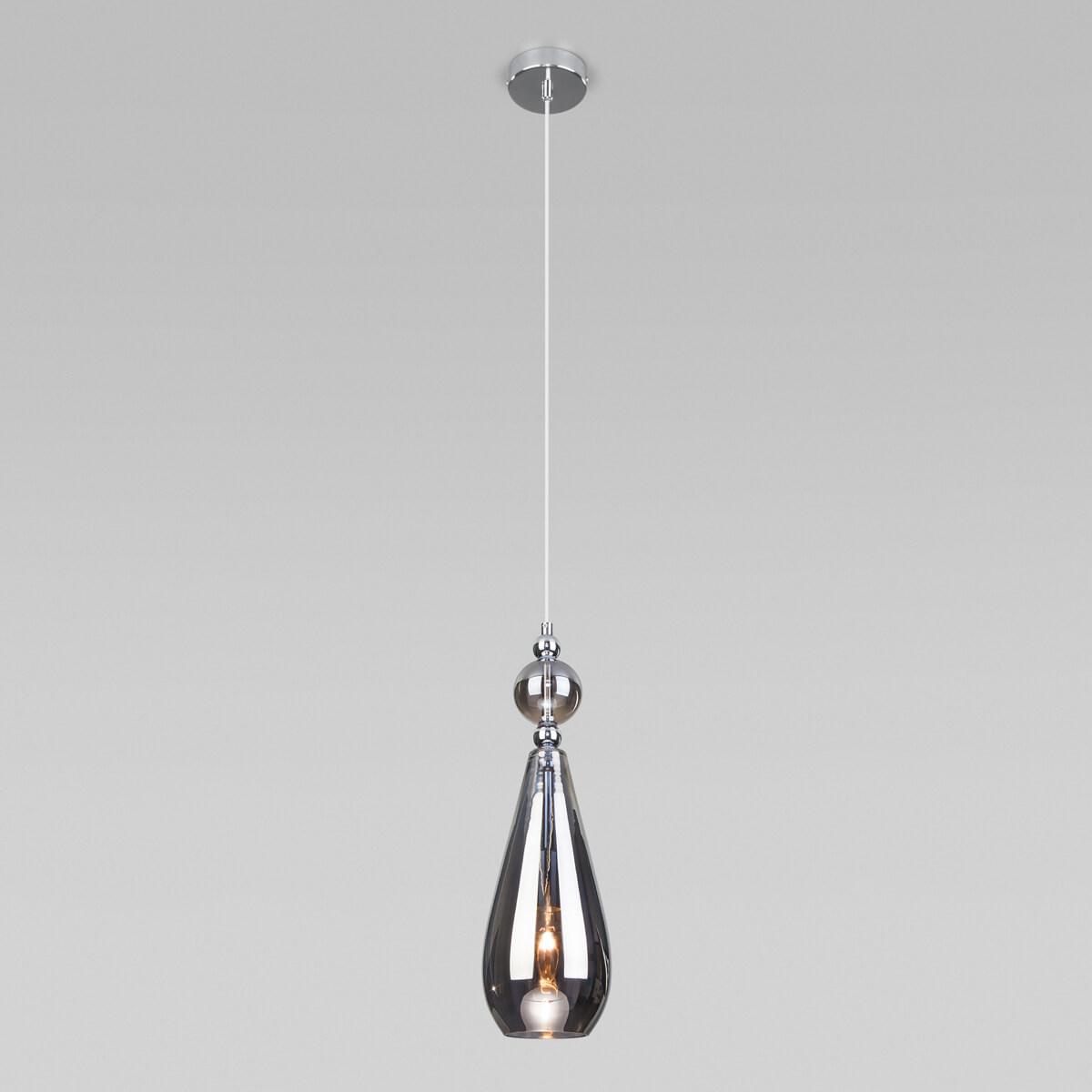 Подвесной светильник Eurosvet Ilario 50202/1 дымчатый