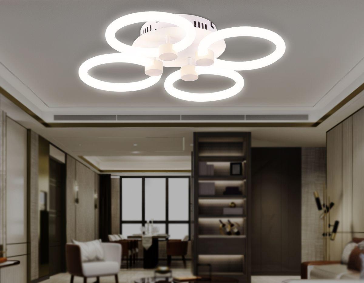 Потолочная светодиодная люстра Ambrella light Acrylica Original FA3808