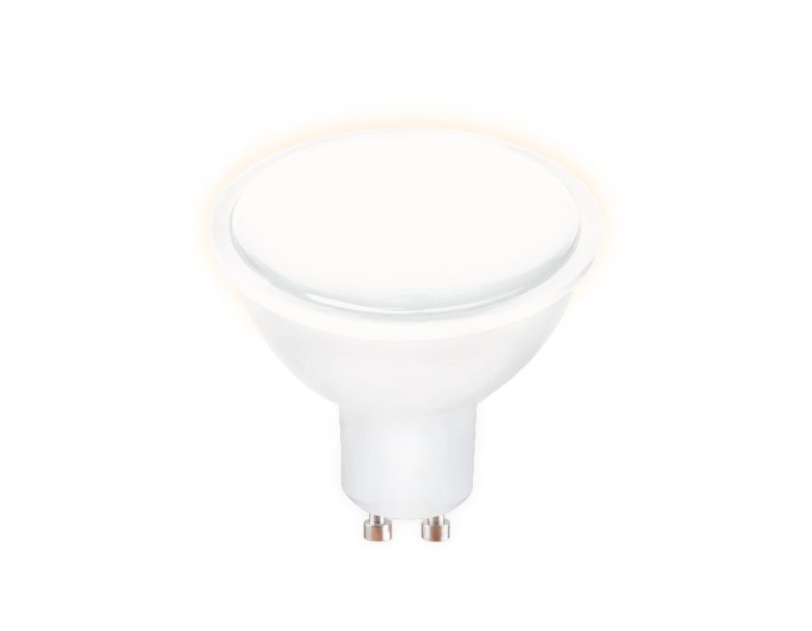 Лампа светодиодная Ambrella light GU10 8W 3000K белая 207793