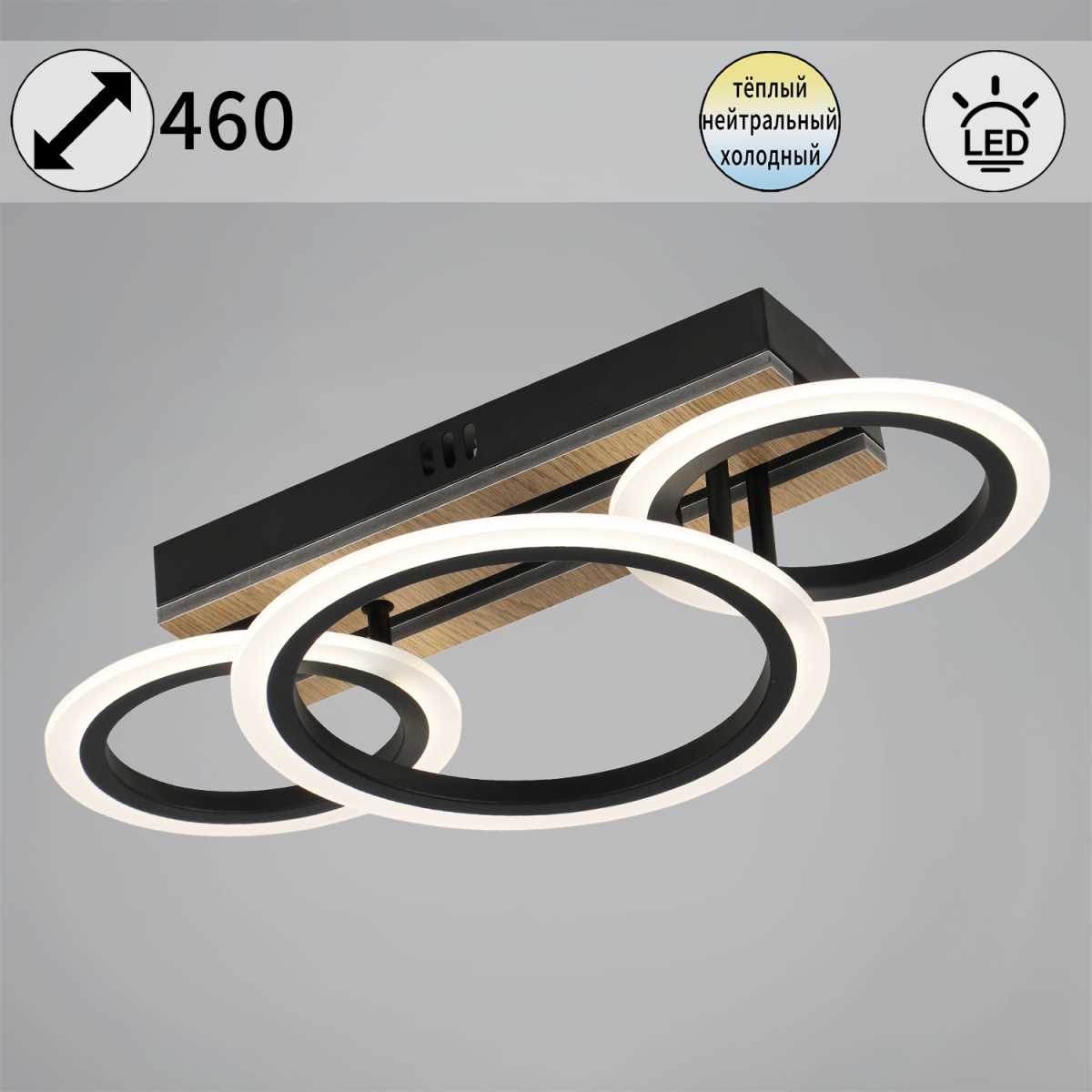 Светильник потолочный Reluce 00330-0.3-2+1