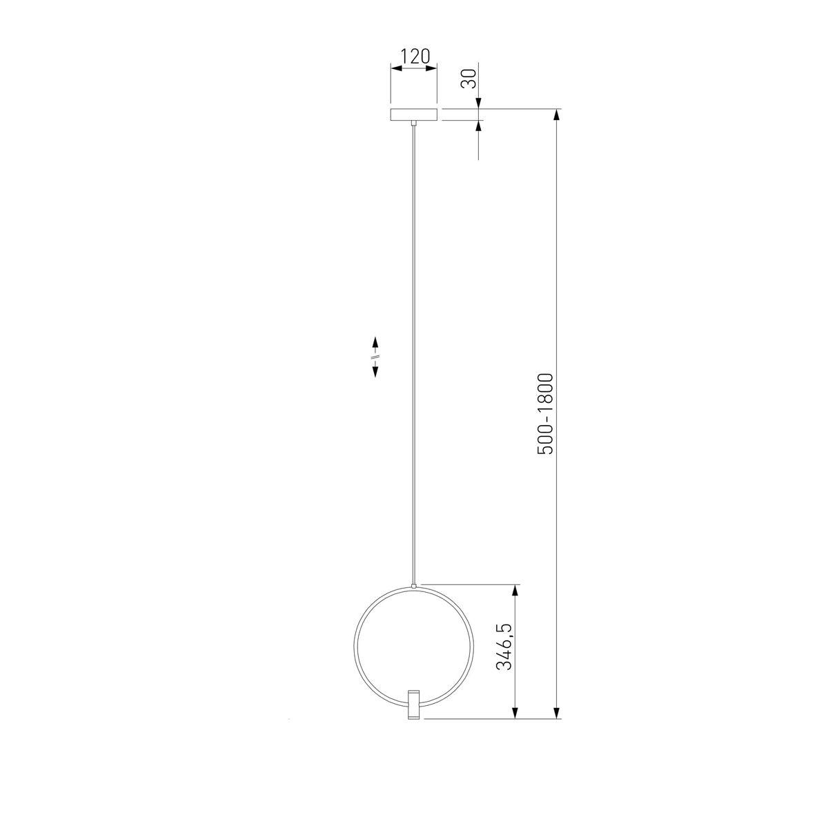 Подвесной светодиодный светильник Eurosvet Layla 50257/1 Led никель