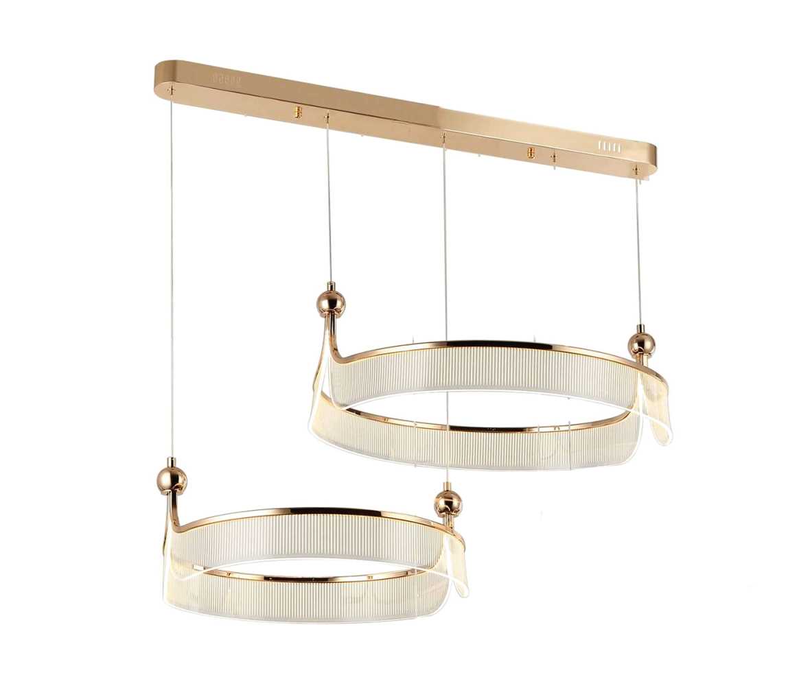 Подвесная светодиодная люстра Kink Light Риваль 08045-80+60,37