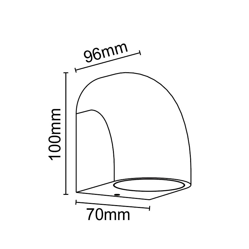 Настенный уличный светильник Mantra BALDY 9109