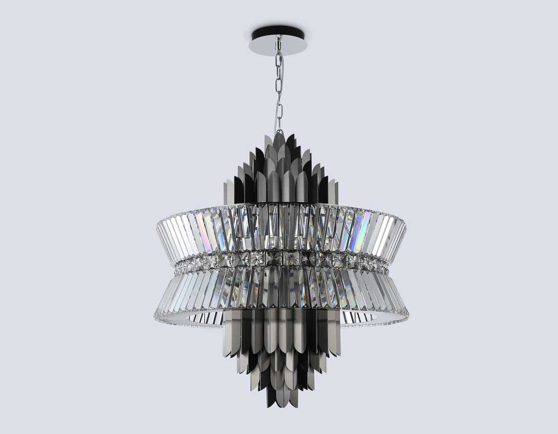 Подвесная люстра с хрусталем Ambrella light High Light LH41026