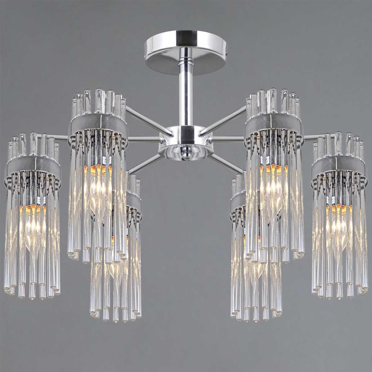 Светильник потолочный Illumico IL0761-6CSQ-25 CR GENOA