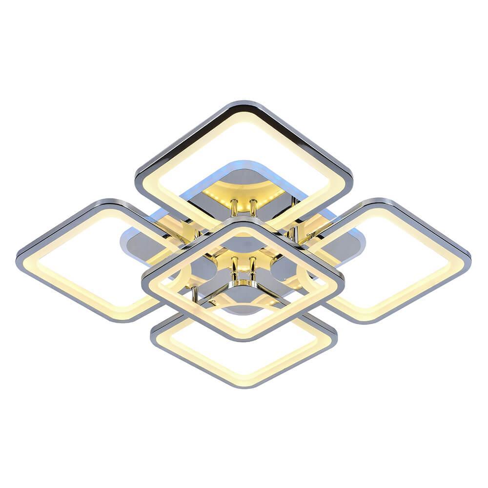 Потолочная светодиодная люстра Profit Light 8057/4+1 CHR