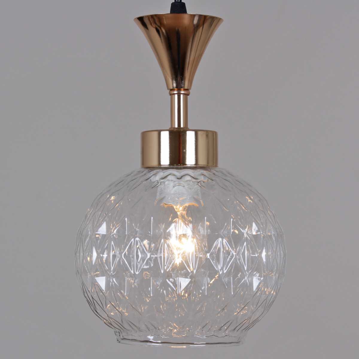 Подвесной светильник Reluce 10080-0.9-03 BK+FG