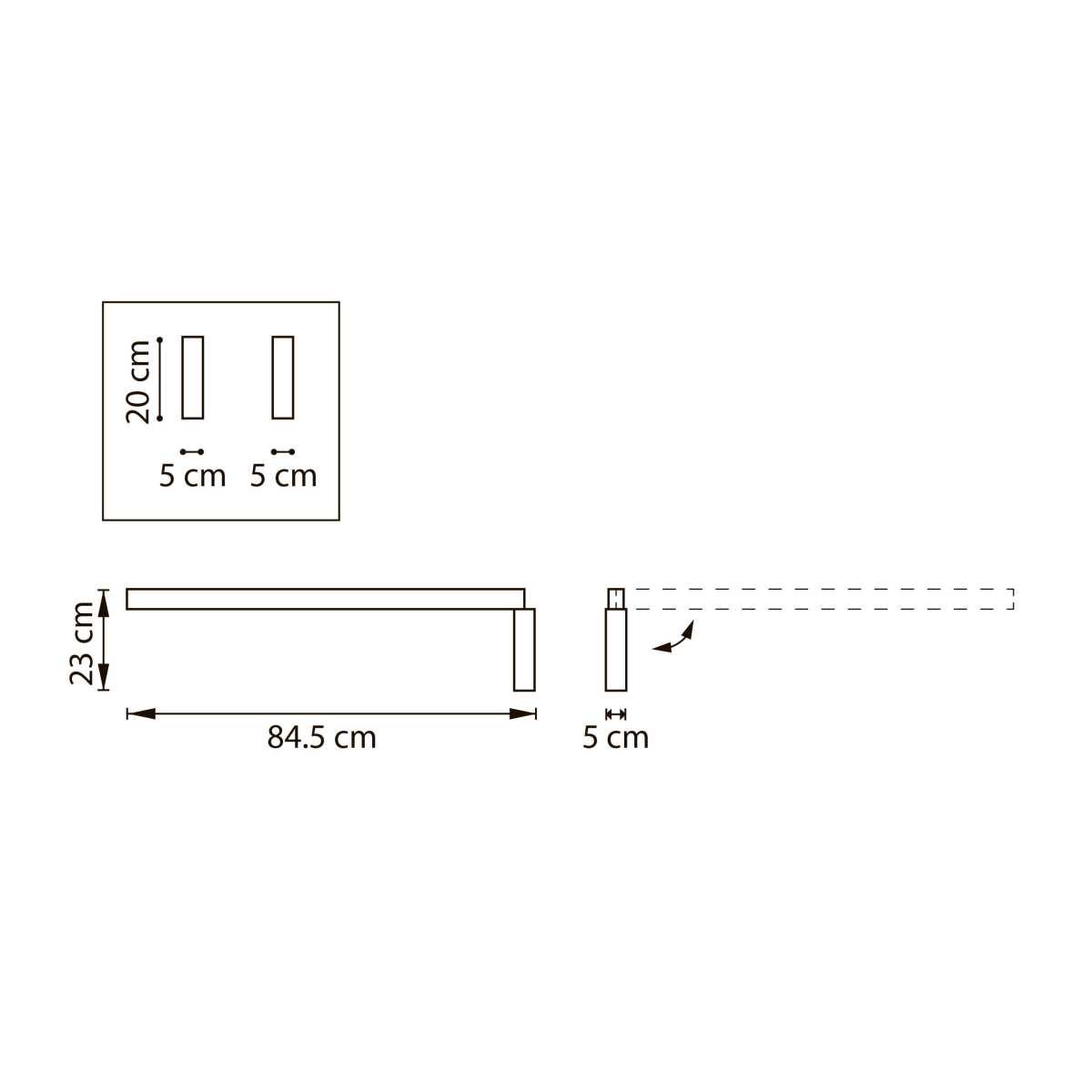 Бра (светильник настенный) Dive Lightstar 740547