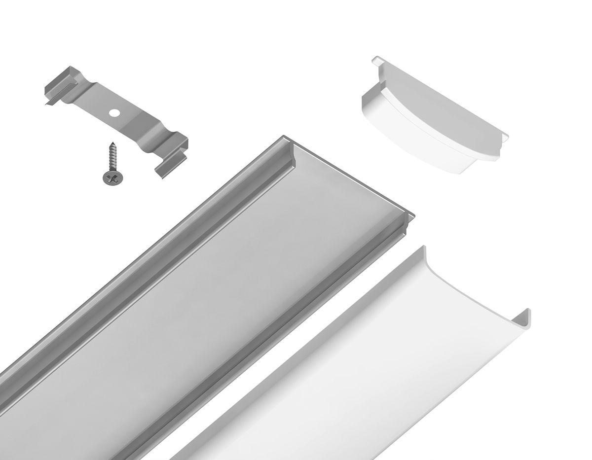 Профиль с рассеивателем Ambrella Illumination GP1600AL