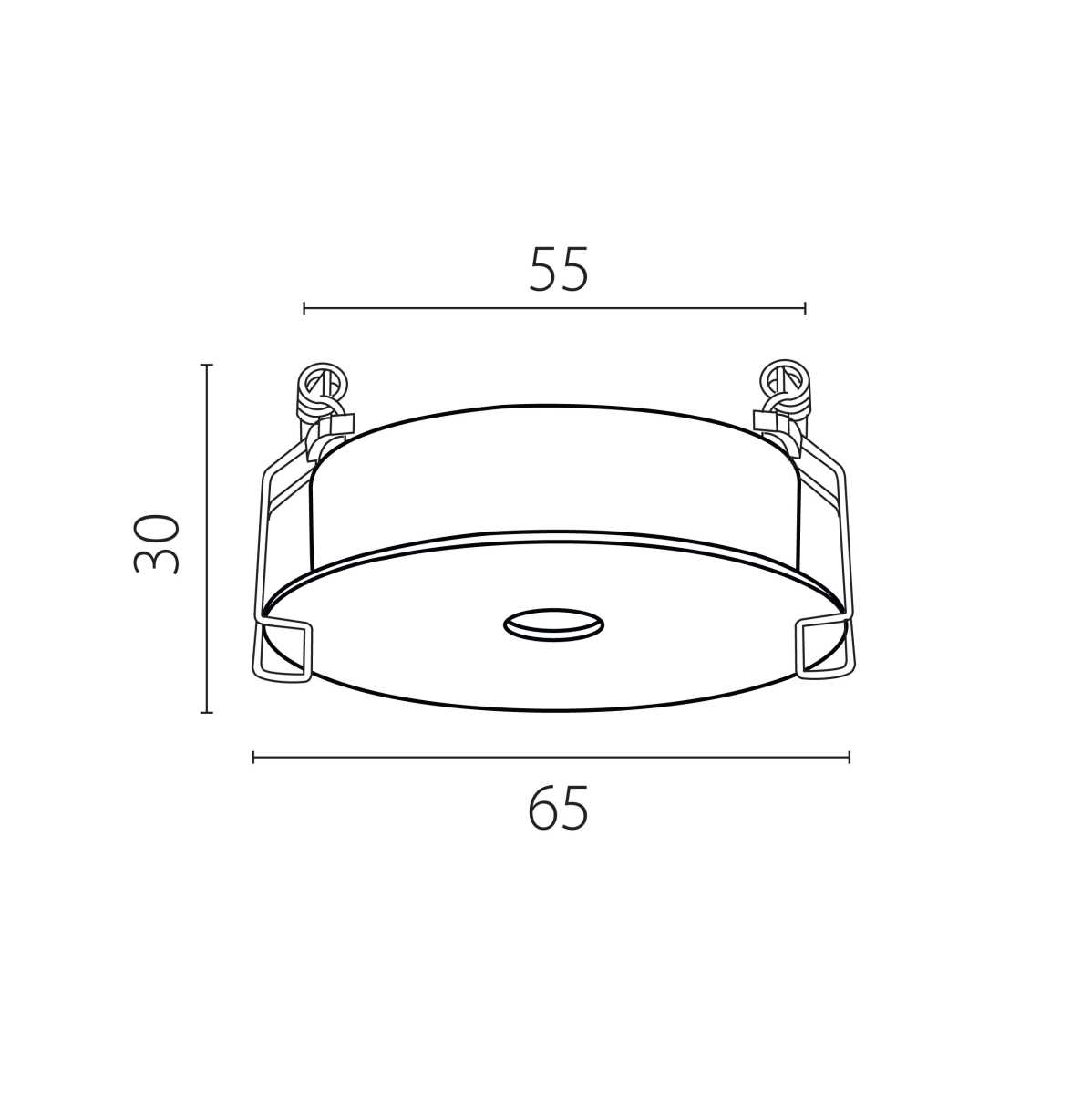 Рамка встраиваемая плоская д/светильников 0741х6  Spira Lightstar 074106-12