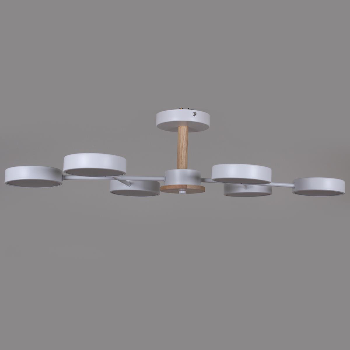 Светильник потолочный Reluce 03335-0.3-06 WH+WOOD