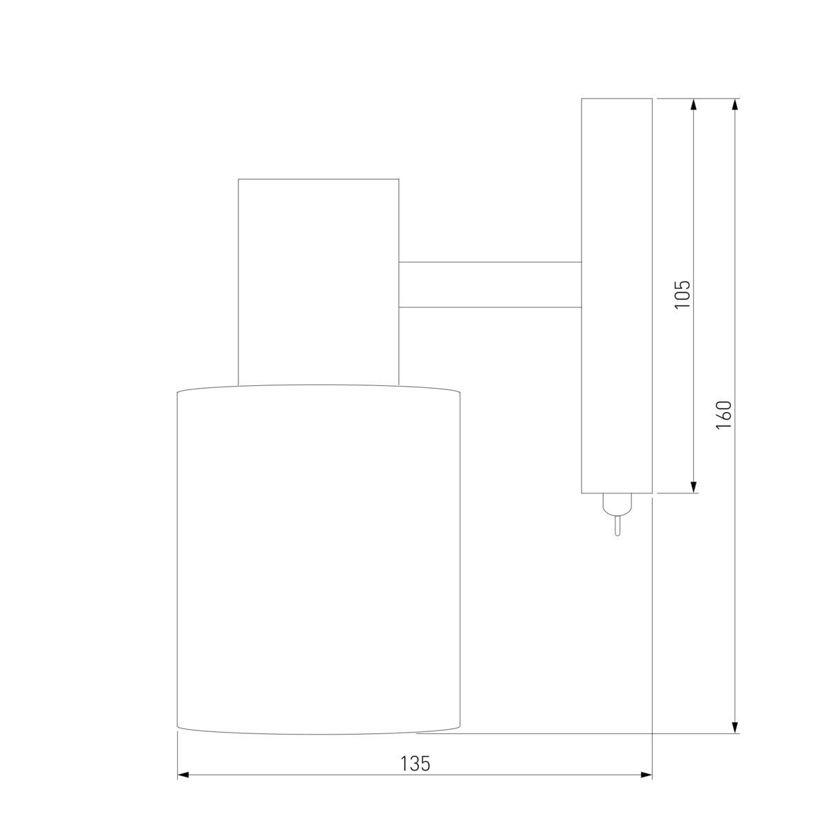 Спот Eurosvet Corso 20089/1 хром
