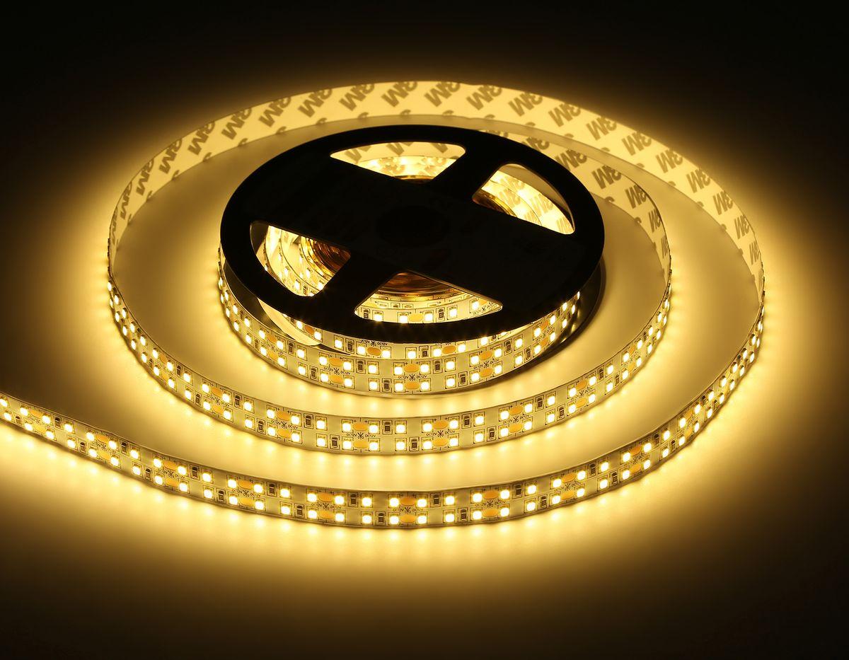 Светодиодная лента Ambrella Light 24W/m 240LED/m 2835SMD теплый белый 5M GS1701