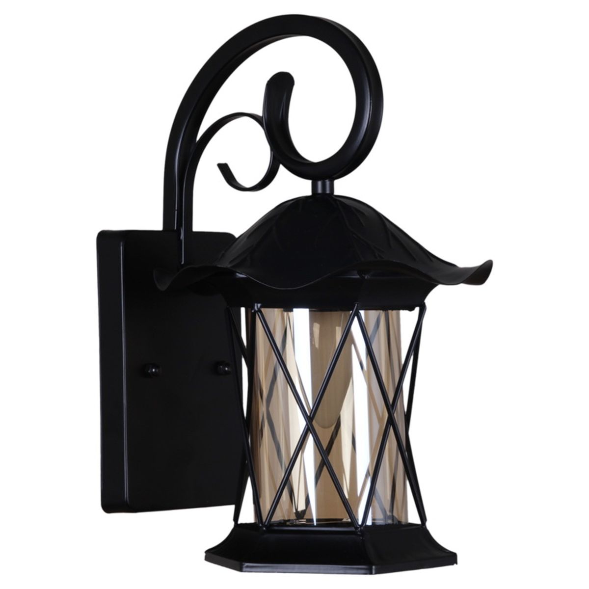 Уличный настенный светильник Reluce 08281-9.2-001U BK RLOS