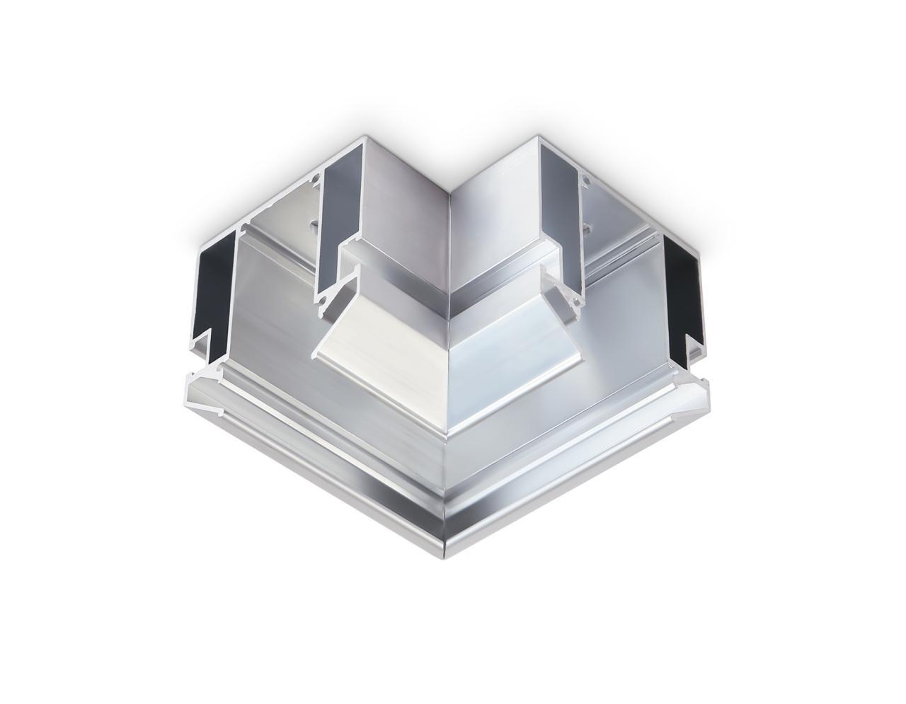 Коннектор угловой Ambrella light для корпуса Magnetic в натяжной потолок GL3390