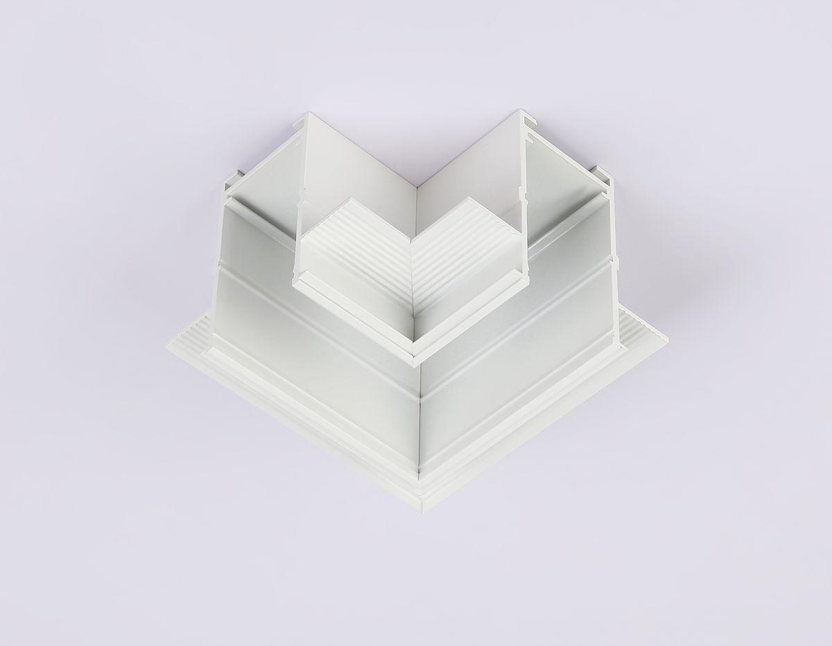 Коннектор L-образный встраиваемый Ambrella Light Track System Magnetic 220V GL1039