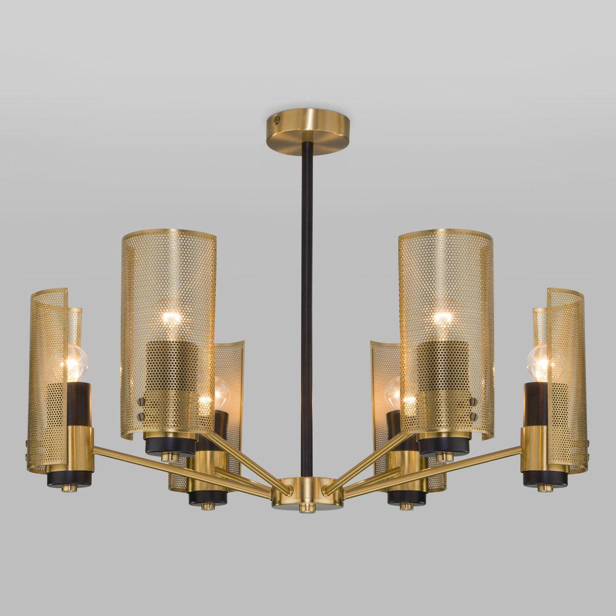 Потолочная люстра Eurosvet Grino 70139/6 латунь