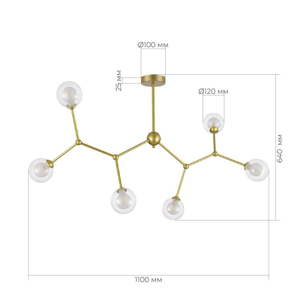 Подвесной светильник Evoluce ARCUS SLE1106-203-06