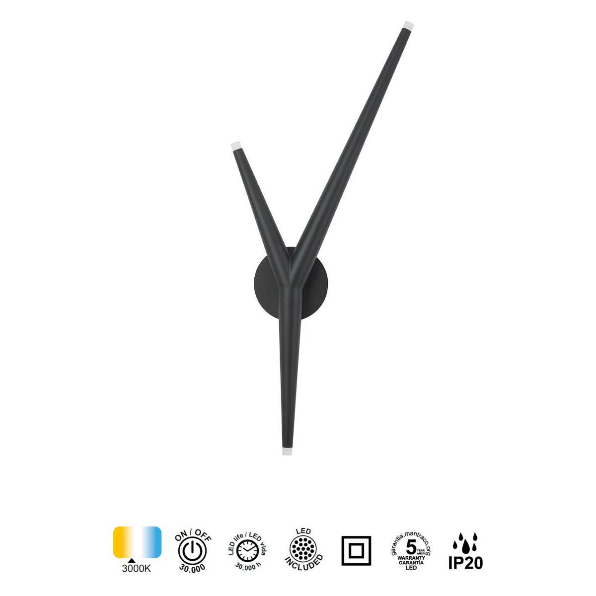 Настенный светильник Mantra Arrecife 9221