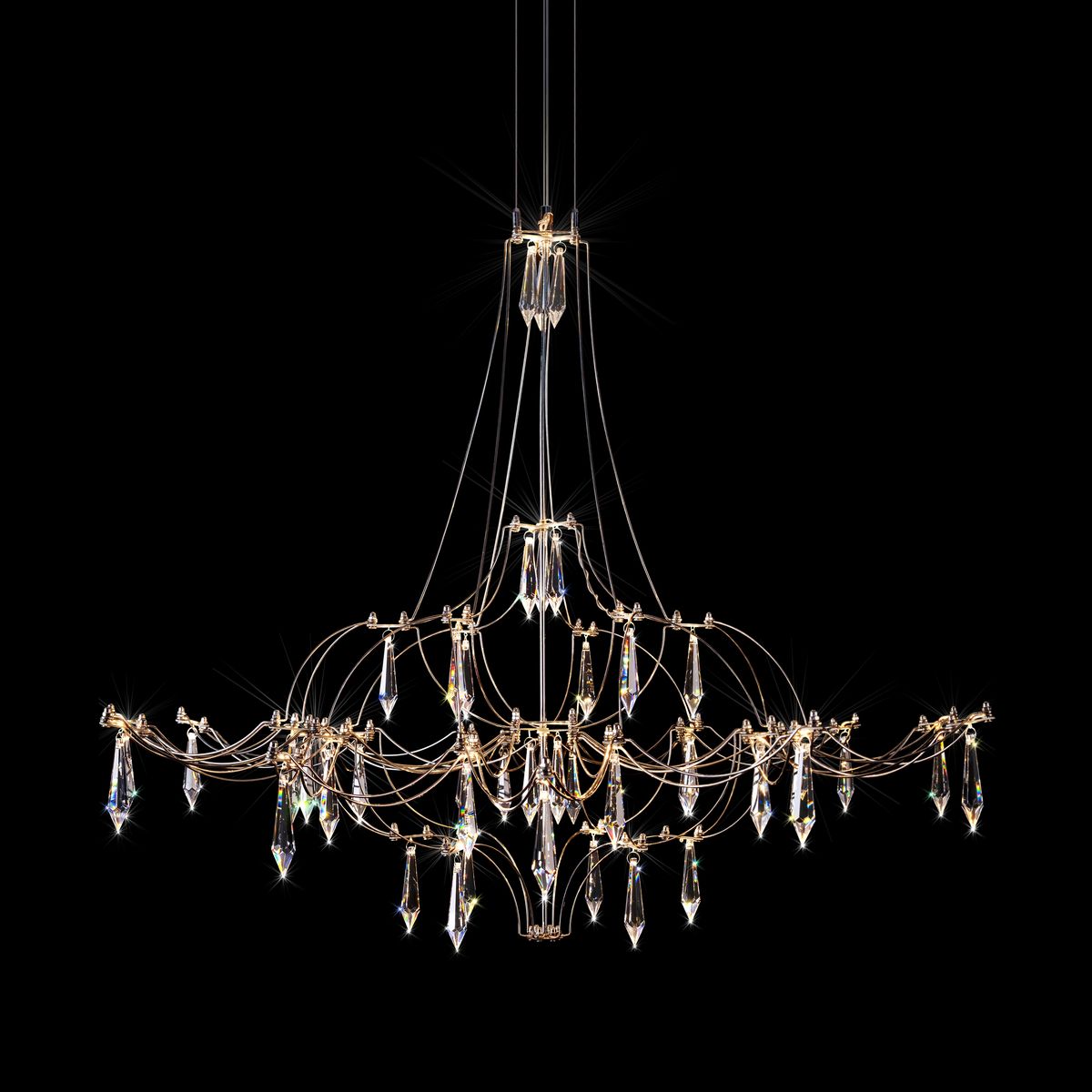 Подвесная люстра Loft IT Mira 10588/800 Silver Asfour