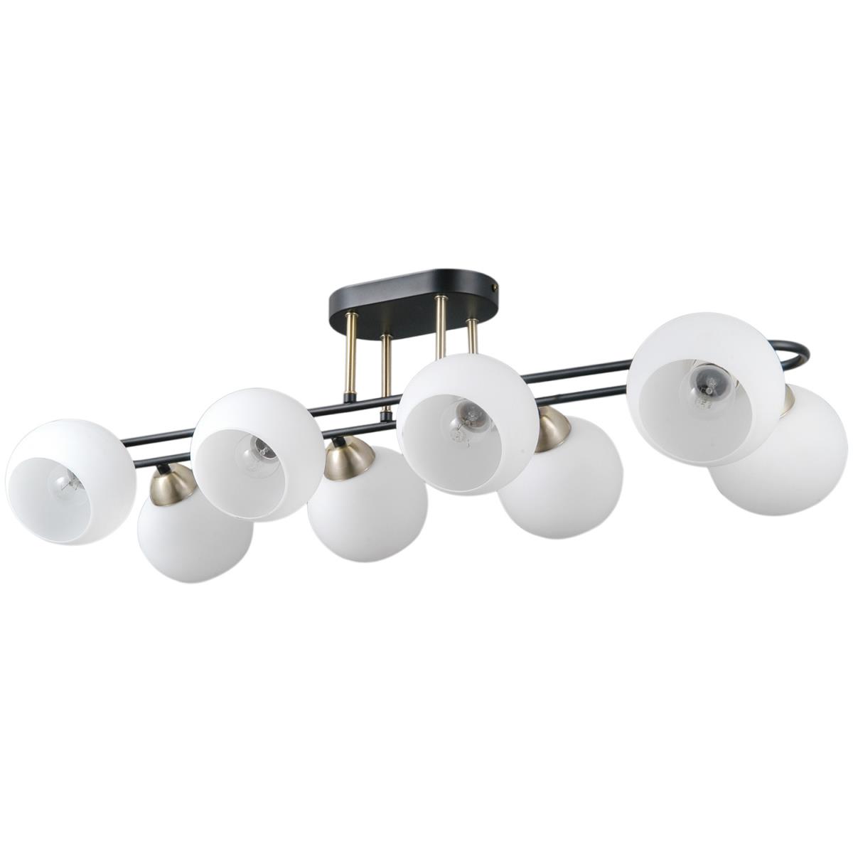 Потолочный светильник ILLUMICO IL0790-8CSQ-25 BK AB TRENTO